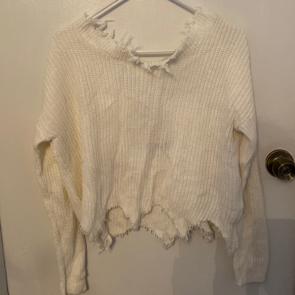 Tan sweater